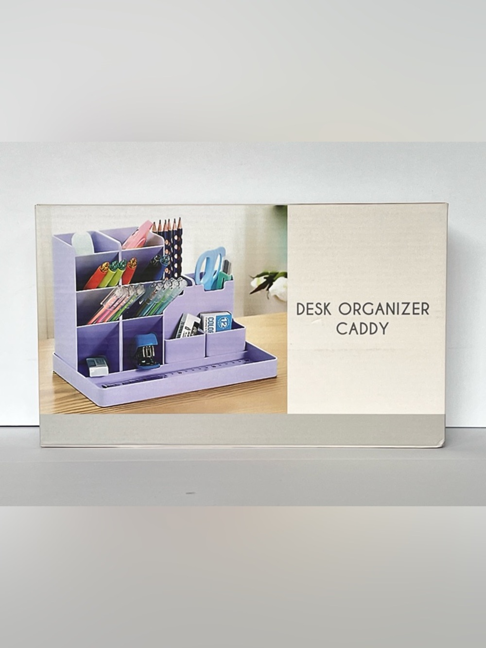 Lilac Modular Desk Organizer Caddy NWT